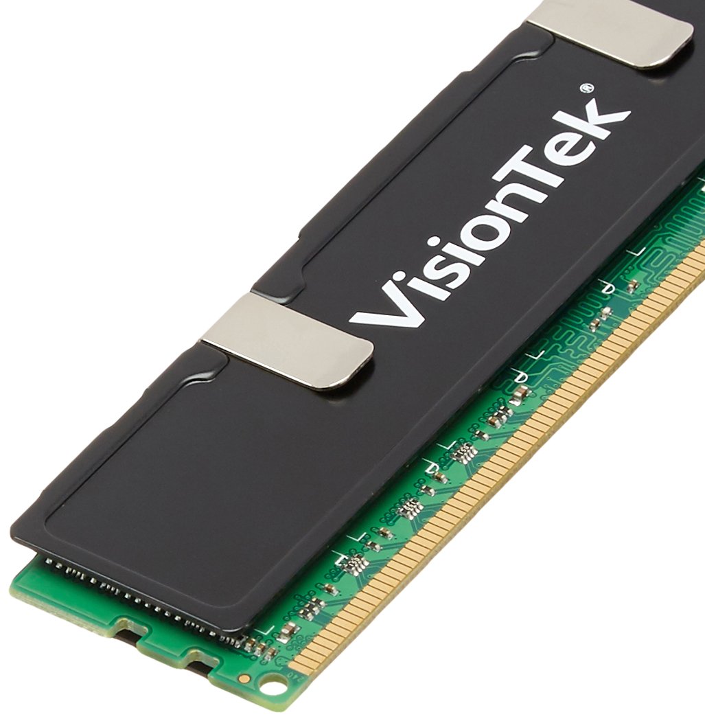 Visiontek 4Gb Ddr3 1333 Mhz (Pc3 10600) Cl9 Dimm Low Profile Heat Spreader, Desktop Memory   900385