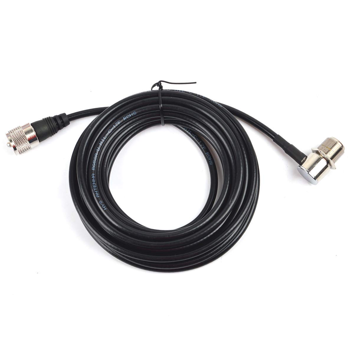 Hys Car Antenna Mount Stainless Steel Car Clip Mount Trunk Lid Hatchback Mount Bracket Adjustable Angle With So239 To Pl 259 Con