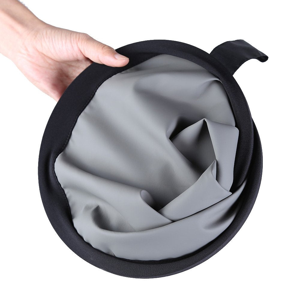 Andoer 24X24 Inch Foldable Grey/White Balance Card 18% Grey Reference Reflector Grey Card With Carrying Bag