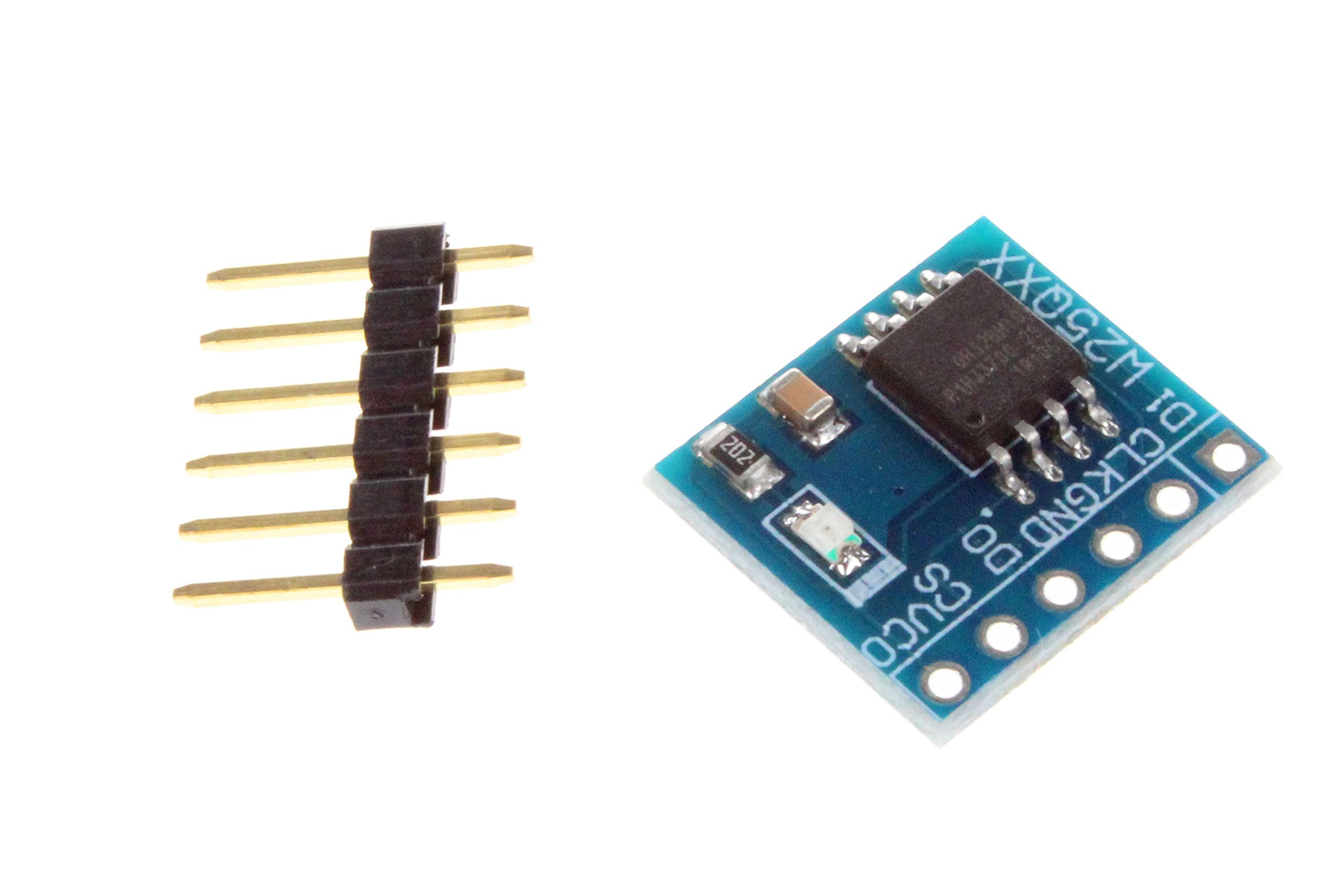 Noyito W25Q32 W25Q64 W25Q128 Flash Memory Module Data Flash Spi Interface (Pack Of 5) (W25Q128)