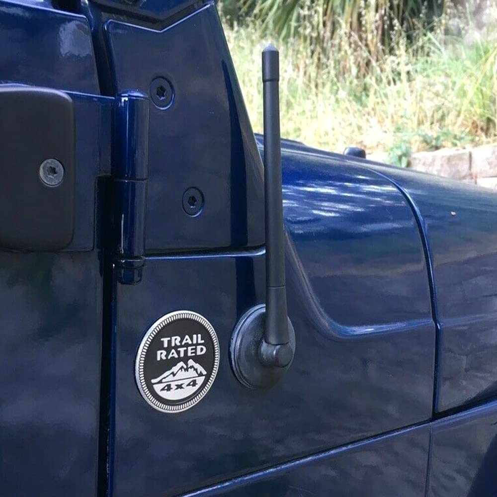 Ksaauto 9 Inch Antenna For Jeep Gladiator Mojave Willys 2007 2024, Jeep Wrangler Gladiator Accessories, Short Jeep Wrangler Jl J