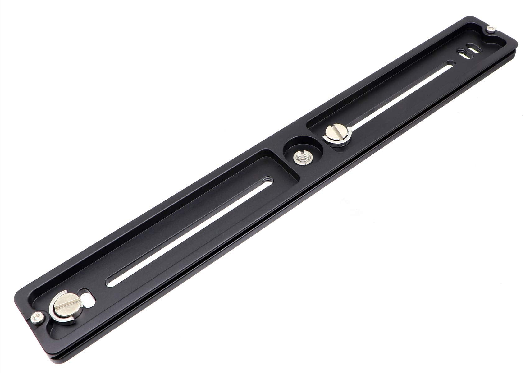 Hithut Pu 300 300Mm Universal Lengthened Quick Release Plate Slide Rail With D Ring Screw For Tripod Ball Head Dslr Camera, Arca Swiss Compatible