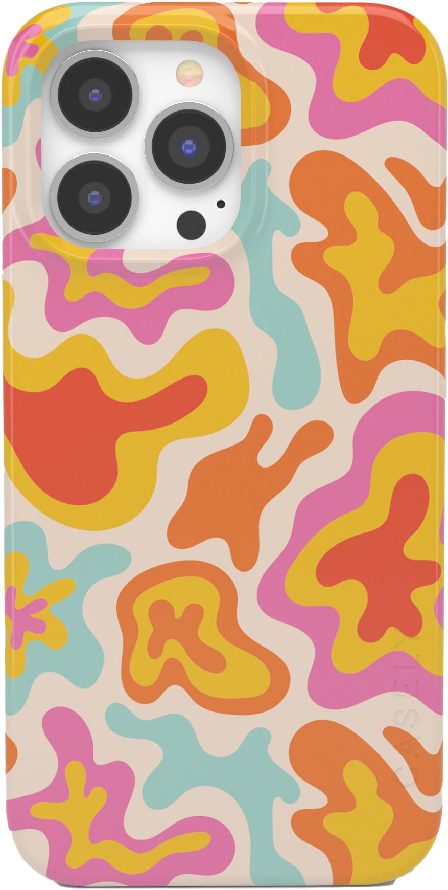 Casely Iphone 13 Pro Case | Compatible With Magsafe | Tropical Color Splash | Abstract Retro Girly Case