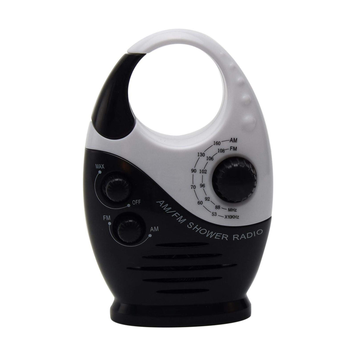 Shower Radio, Hanging Ipx4 Waterproof Shower Speaker Wireless Mini Portable Waterproof Battery Operated Shower Radio Speaker Am