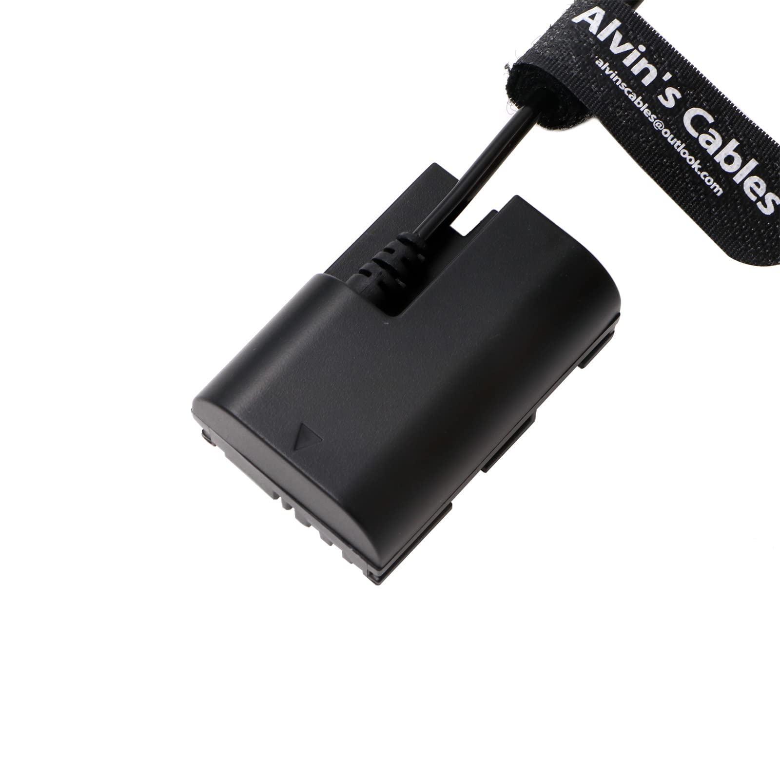 E6 Dummy Battery To D Tap Coiled Cable For Canon R5C Alvin'S Cables
