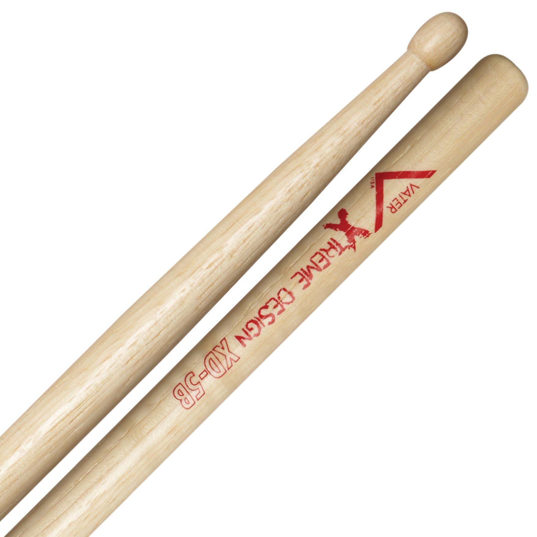 Vater 5B Xtreme Design Hickory Drum Sticks, Pair