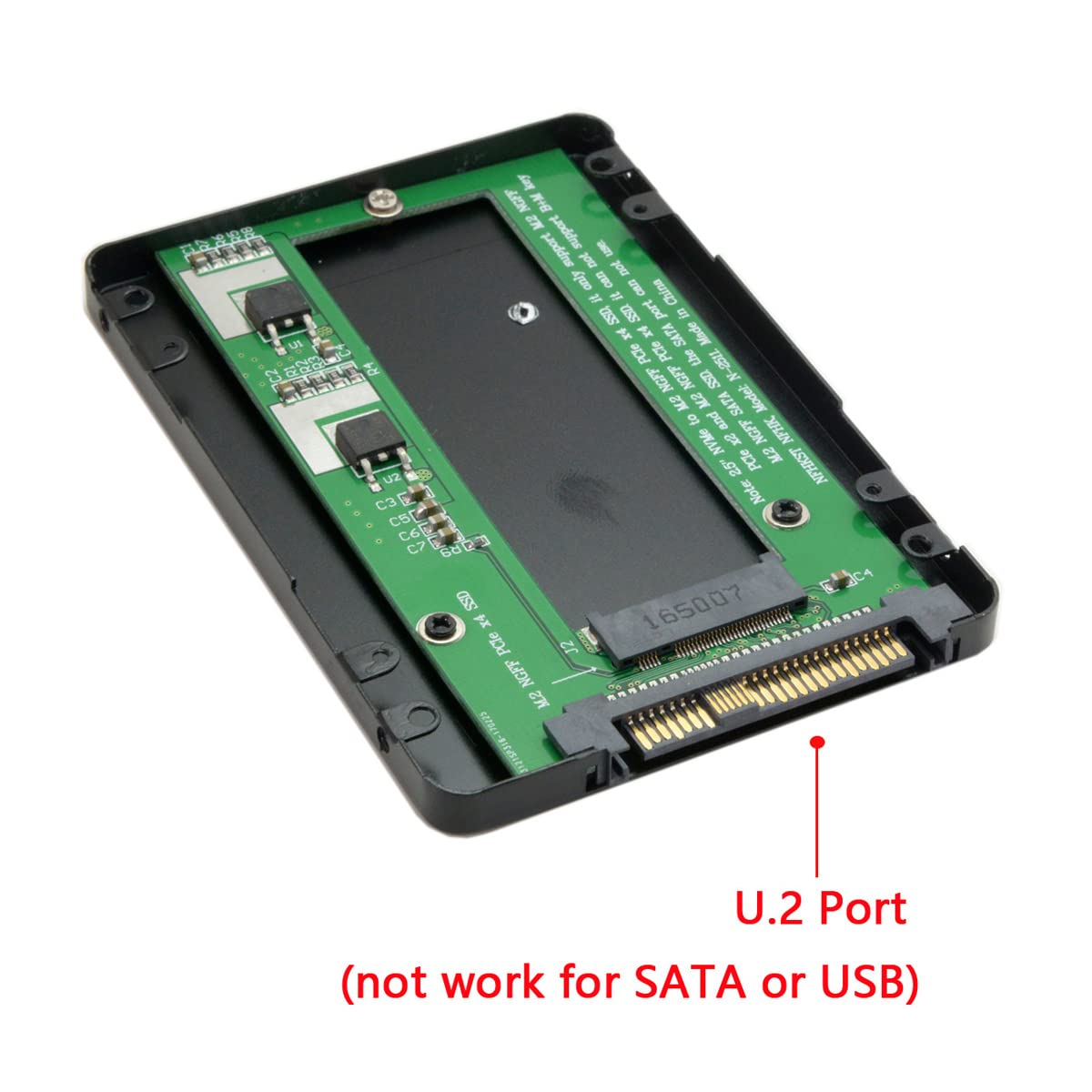 CHENYANG SFF 8639 NVME U.2 to NGFF M.2 M Key PCIe SSD Case Enclosure for Mainboard PCI E 4X SSD 750 p3600 p3700