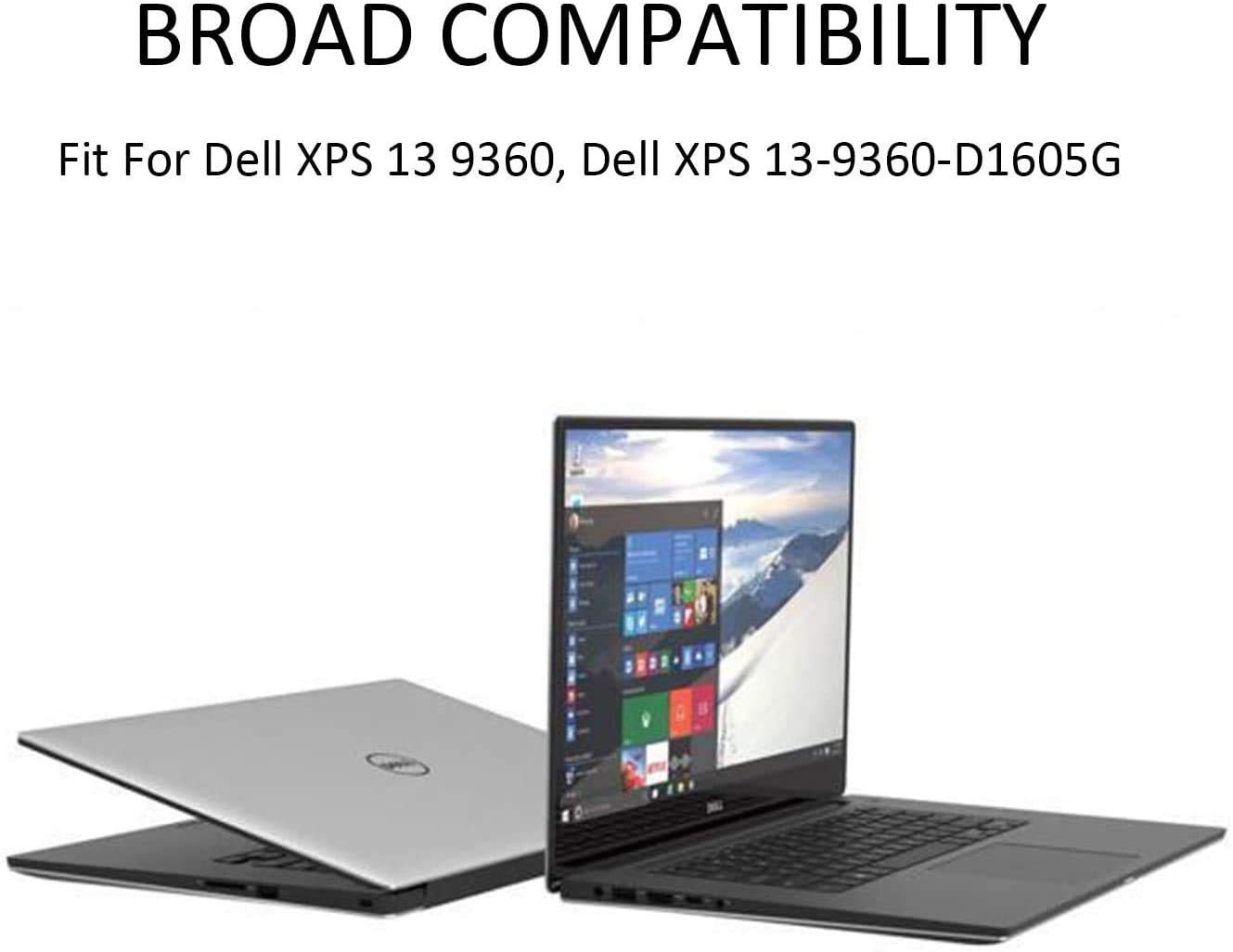 Angwel Pw23Y Laptop Battery Compatible With Dell Xps 13 9360 13 9360 D1605G 13 9360 D1609 0Rnp72 0Tp1Gt Rnp72 Tp1Gt Series[7.6V