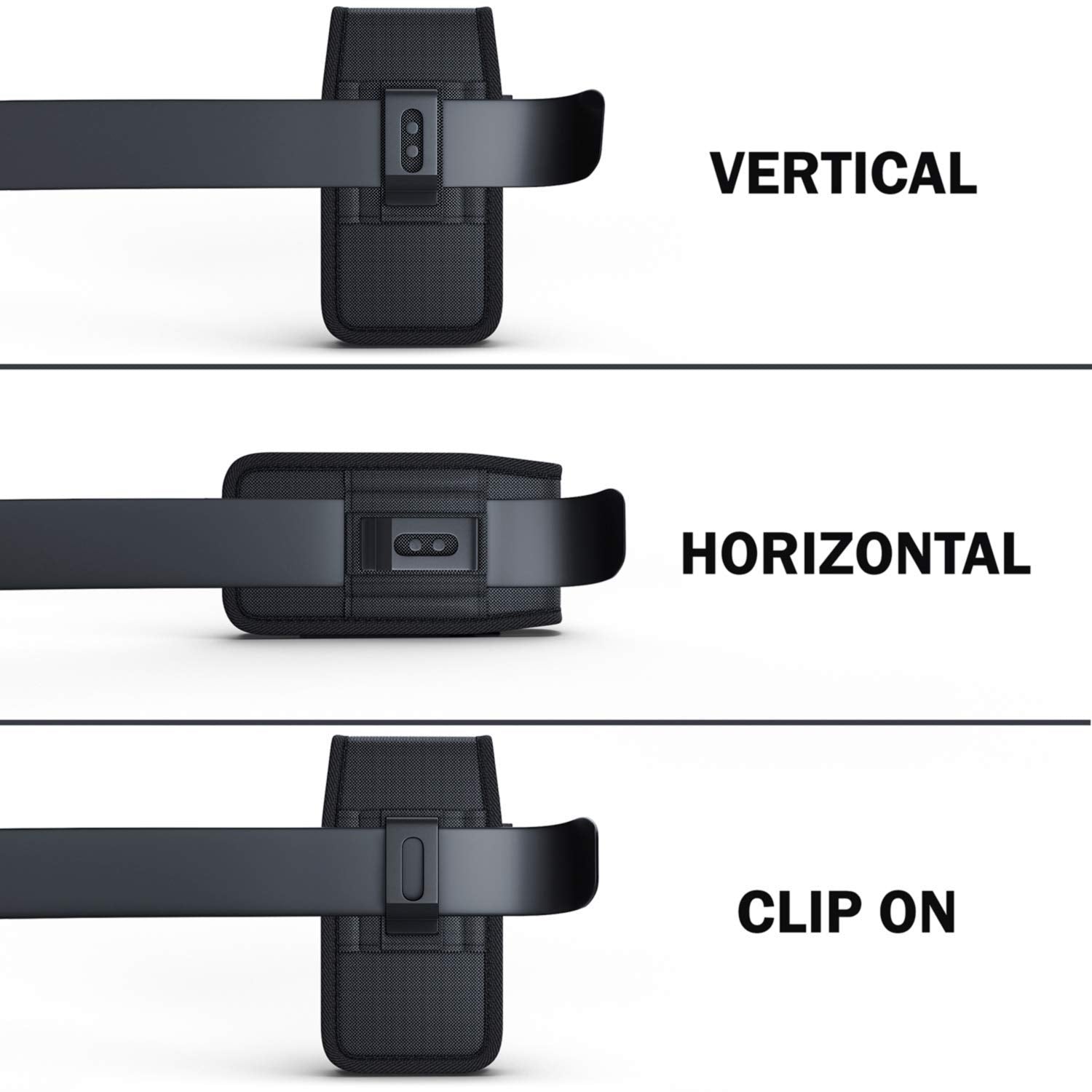 Pitau Holster For Galaxy S23+ Plus 22+ S21+ S20+ S10+ S9+ Plus A20 A50 A51 A52 A53 Cell Phone Belt Case With Clip Pouch Holder C