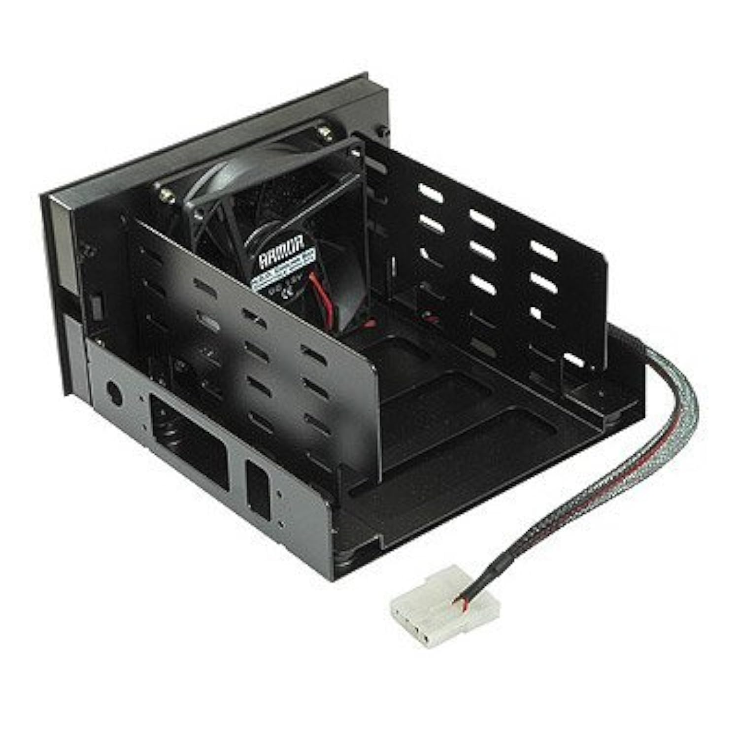 EverCool Dual 5.25 in. Drive Bay to Triple 3.5 in. HDD Cooling Box
