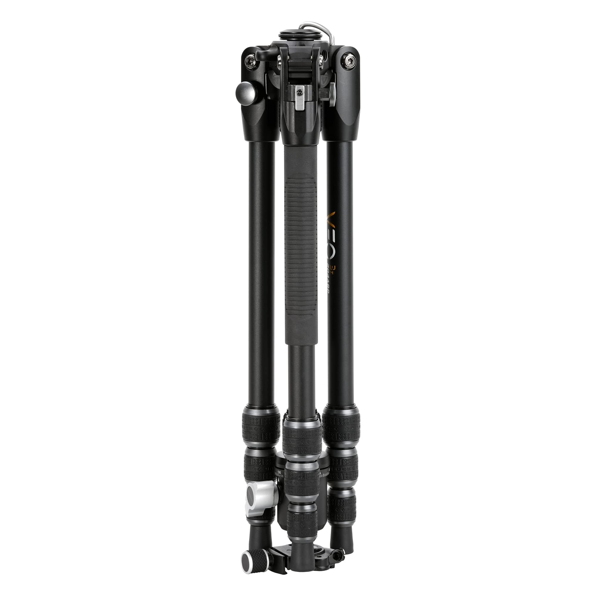 Vanguard Veo3T204Abp Aluminum Travel Tripod With Ball Head, Removeable Pan Handle, And Quick Shoe With Built In Smartphone Holder