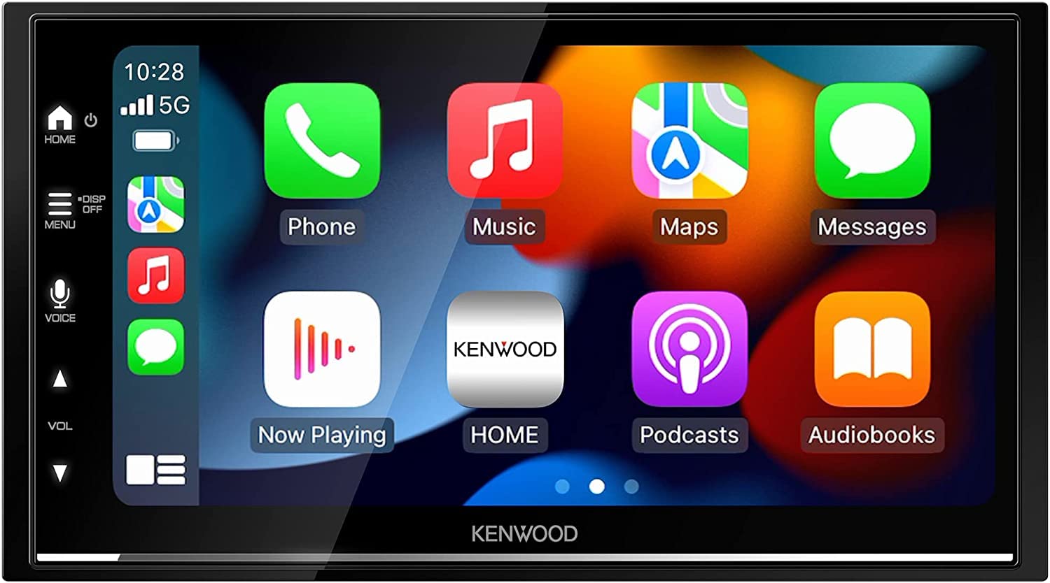 Kenwood Dmx7709S 6.8 Inch Capacitive Touch Screen, Car Stereo, Carplay And Android Auto, Bluetooth, Am/Fm Radio, Mp3 Player, Usb