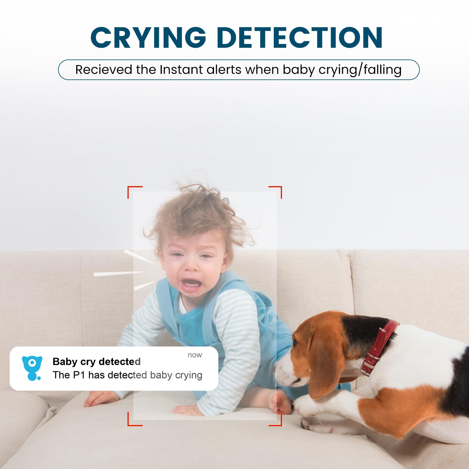 Litokam 5Mp Indoor Security Camera, 5G/2.4G Wifi Home Security Camera With Phone App, Pet Camera For Baby Monitor With Ai Motion