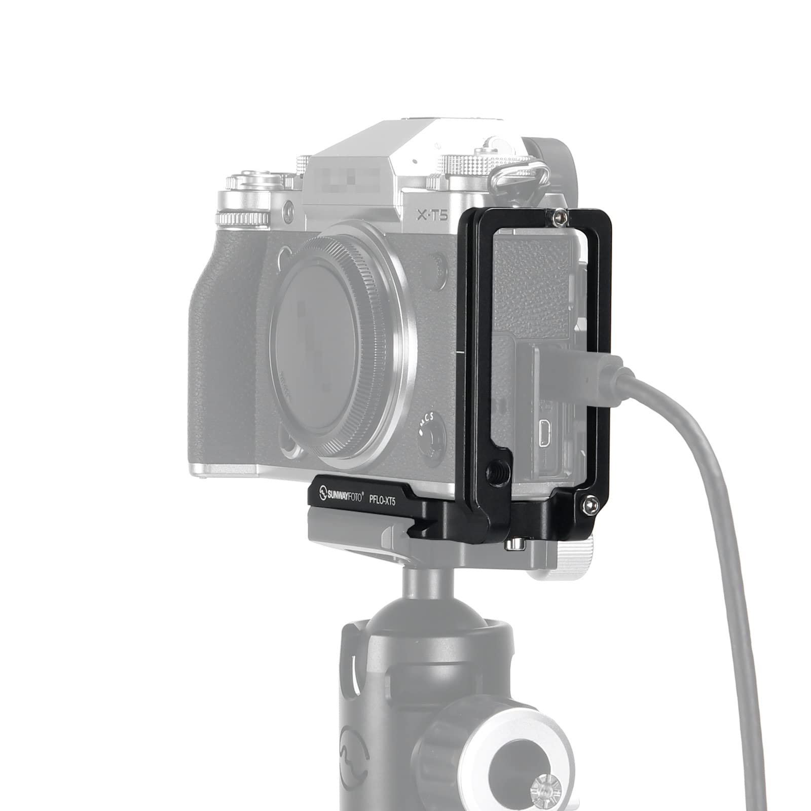 Sunwayfoto Pflo Xt5 L Bracket For Fujifilm X T5 Arca Swiss Quick Release L Plate