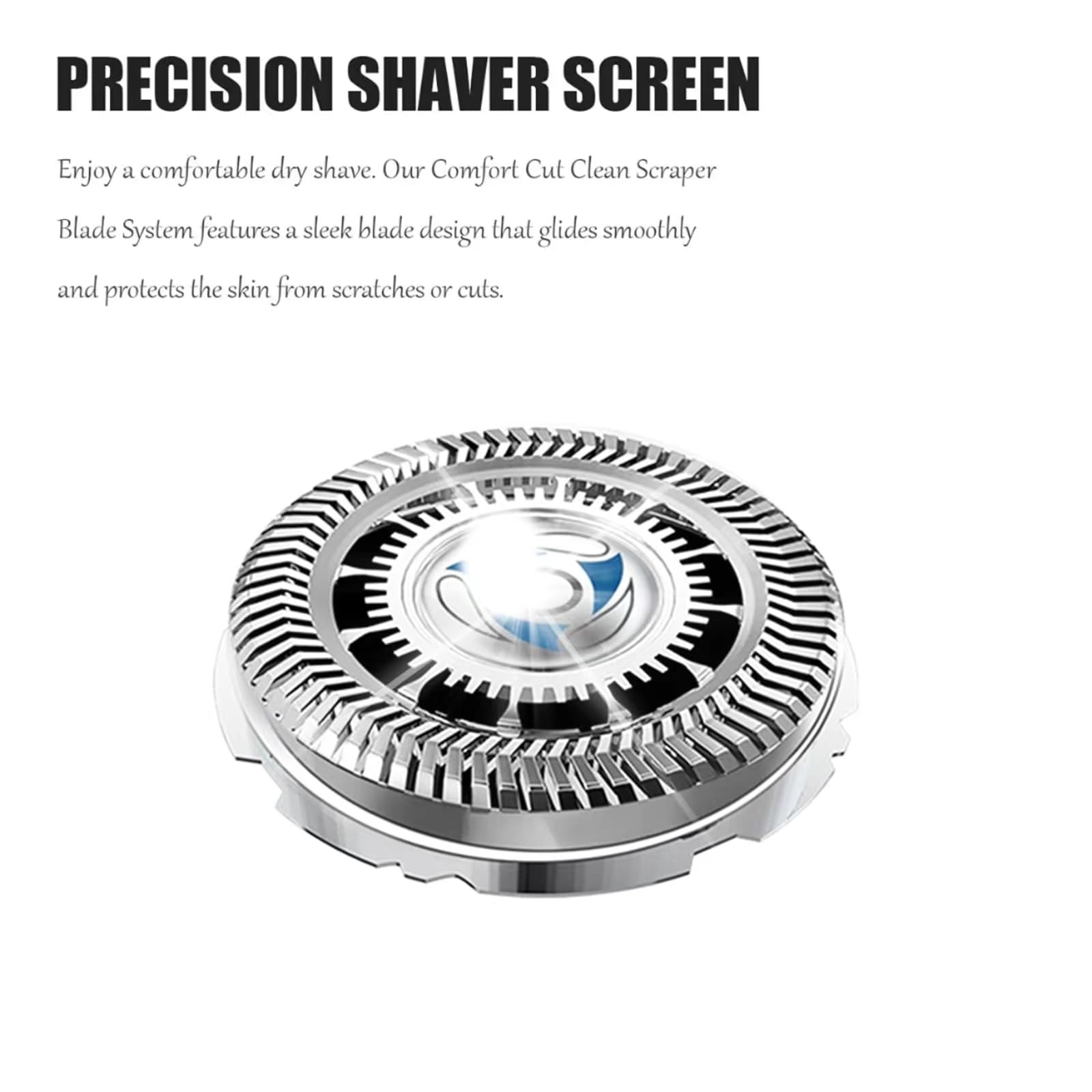 Sh70 Replacement Heads Compatible With Philips Norelco Series 7000(S7Xxx) Electric Razor Blades, New Upgraded For Norelco 7000 R