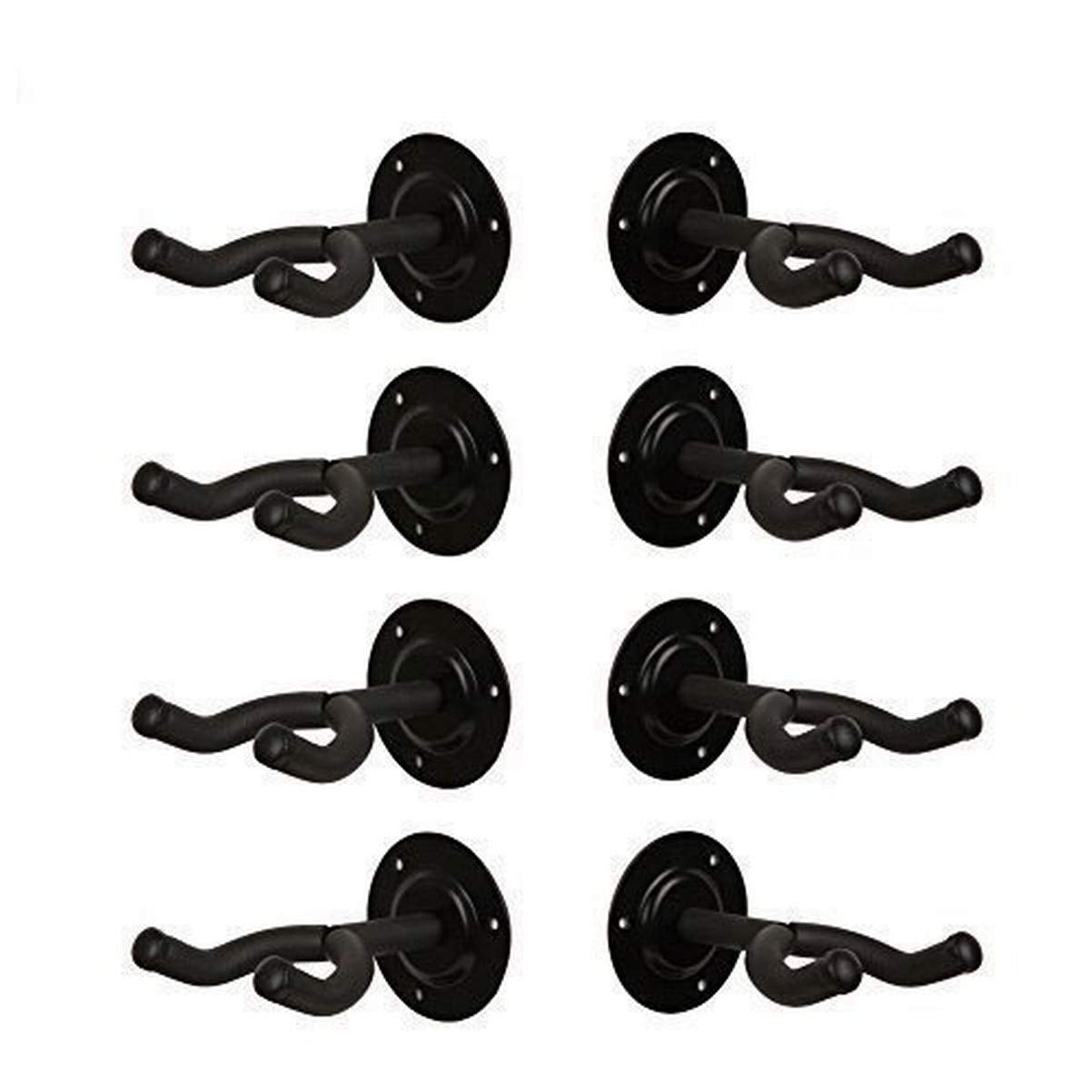 Topstage 4865 8 Pack Wall Mount Guitar Rack Hangers Stand Holder Hook 8/Lot Gr5 L8