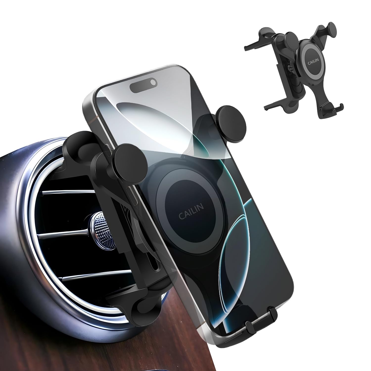 Icailin Car Phone Holder Mount Compatible With Jeep Wrangler Mercedes Benz C-Class, E-Class,S-Class,B-Class,A-Class, V-Classglc/