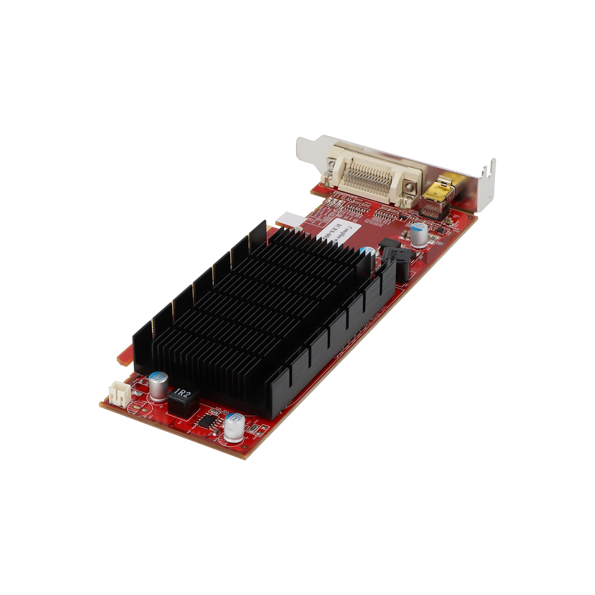 Visiontek Products Radeon 6350 Sff 1Gb Ddr3 3M Dms59 With 2X Dvi I To Vga Adapter Graphics Cards 900456