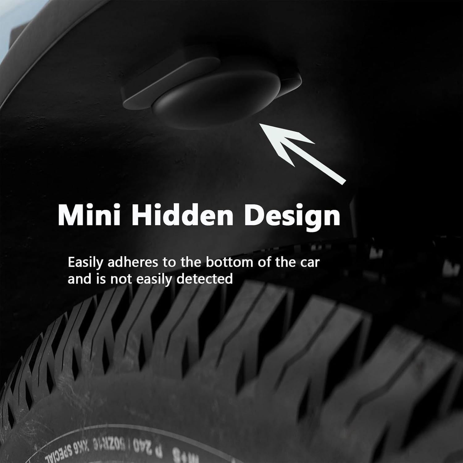 Zfsjtag Car Gps Tracking Device For Vehicles, 1Pcs Hidden Mini Gps Tracker Work With Find My (Ios Only),No Monthly Fee, Real Tim