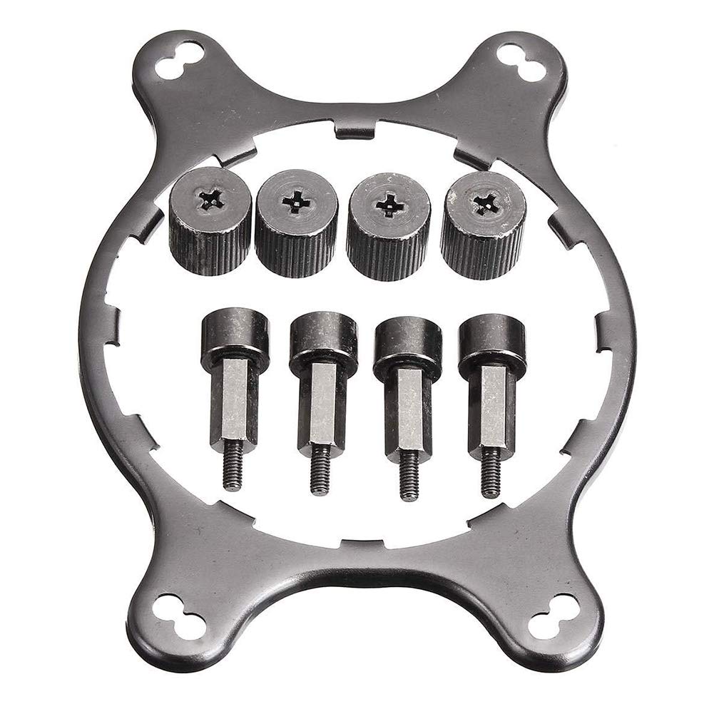 AM4 Retention Bracket Coolers,Mounting Bracket Kit CPU Fan Bracket Heatsink Accessories Radiator Mount Back Plate Computer for A