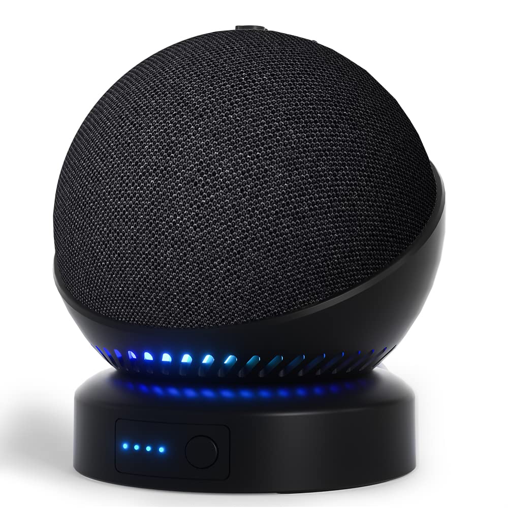 Liboer Battery Base For Echo Dot 5Th Gen Portable Echo Dot 4Th And 5Th And Homepod Mini Gen Battery Base Pack, Not Including The