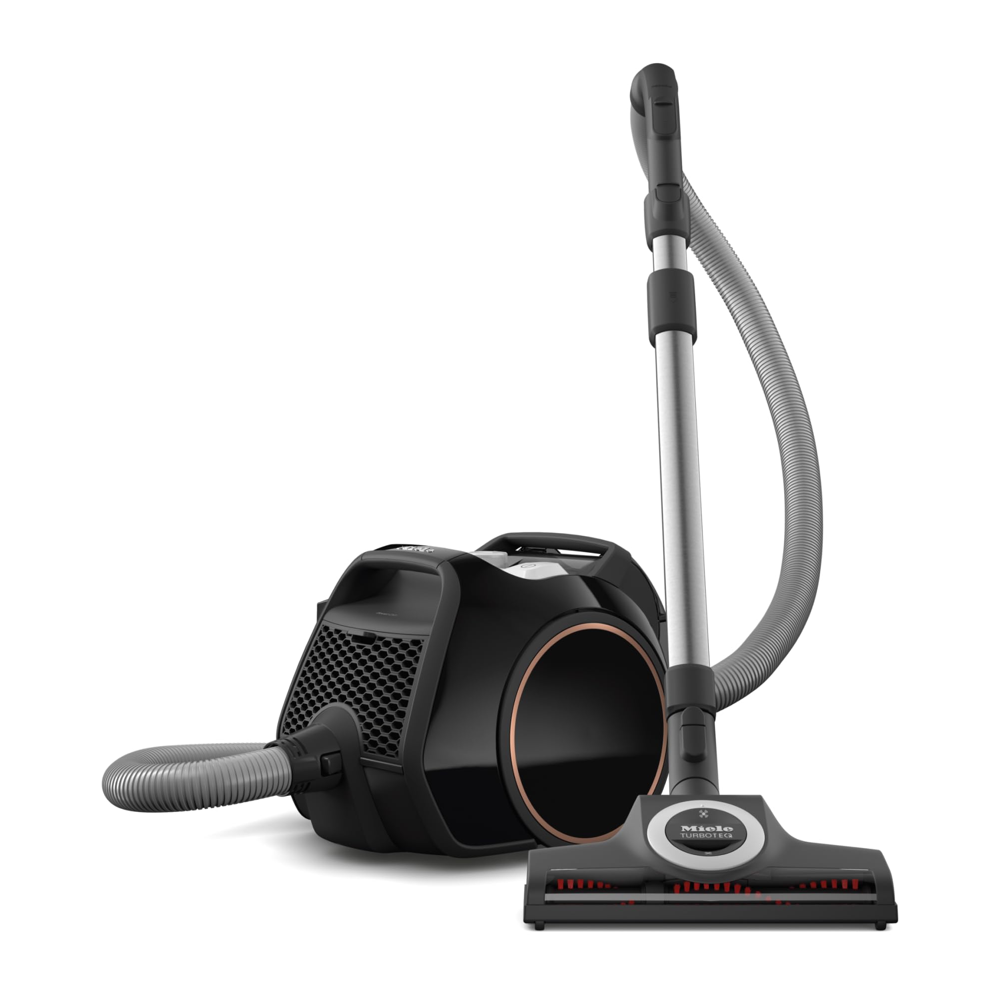 Miele Boost Cx1 Cat & Dog   Bagless Canister Vacuum Cleaner, Lightweight, Compact And Corded With Vortex Technology, Turbobrush And Hepa Airclean Filter, In Black/Rose