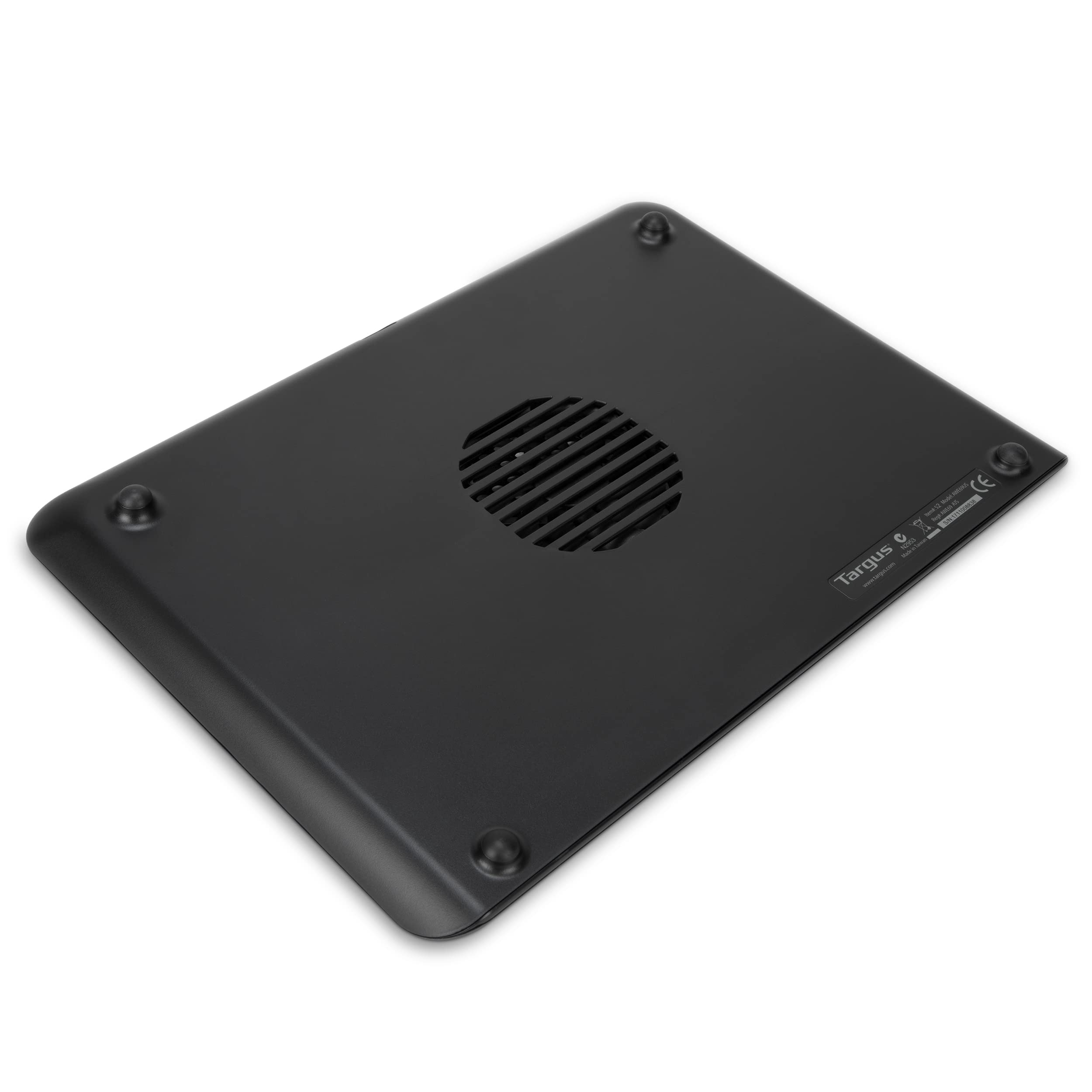 Targus Laptop Cooling Pad, Single Fan, Up to 16 Inch, for Macbook/PC, Black (AWE69US)