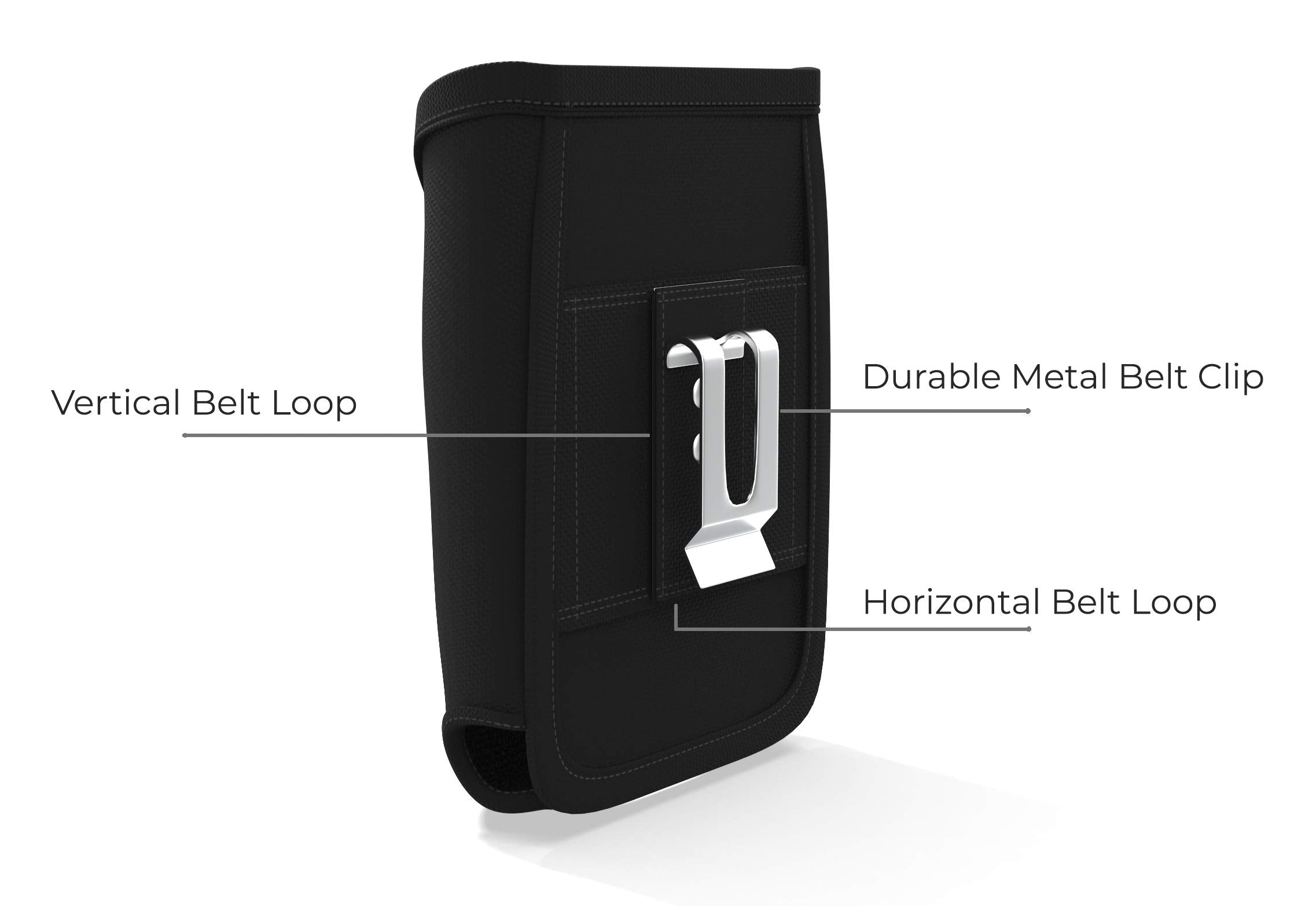 Agoz Barcode Scanner Holster For Zebra Tc50, Tc51, Tc52, Tc55, Tc56, Tc57, Tc20, Tc21, Tc25, Tc26 To Fit With Handheld Grip Trig