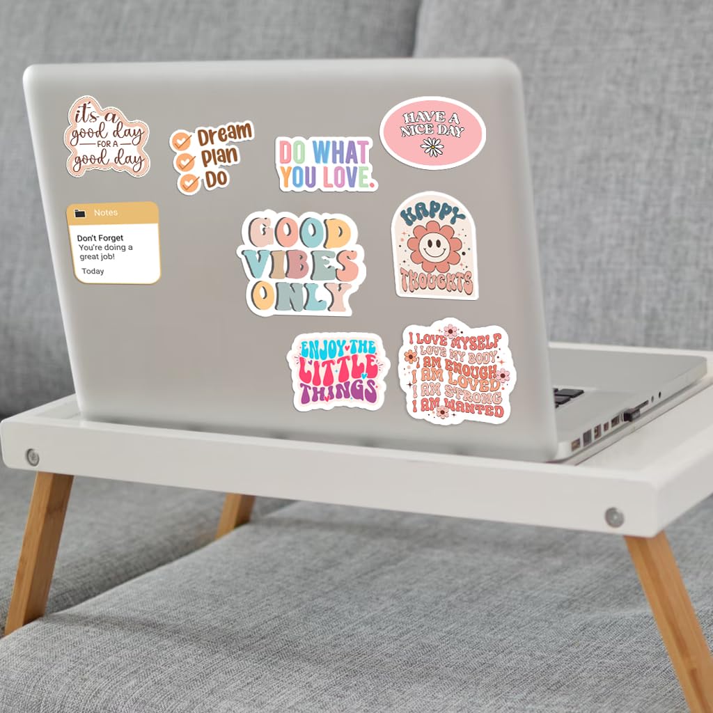 300Pcs Motivational & Affirmation Stickers   For Vision Board, Positive Inspirational Decals For Water Bottles, Laptops, Planner