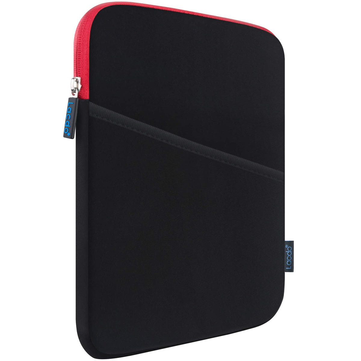 Lacdo Tablet Sleeve Case for 13 inch New iPad Air M3 M2 2025-2024, 13 inch New iPad Pro M4 2024, 12.9 inch iPad Pro 6 5 4 3 2022-2018 with Magic Keyboard and Smart Keyboard Folio Protective Bag, Red