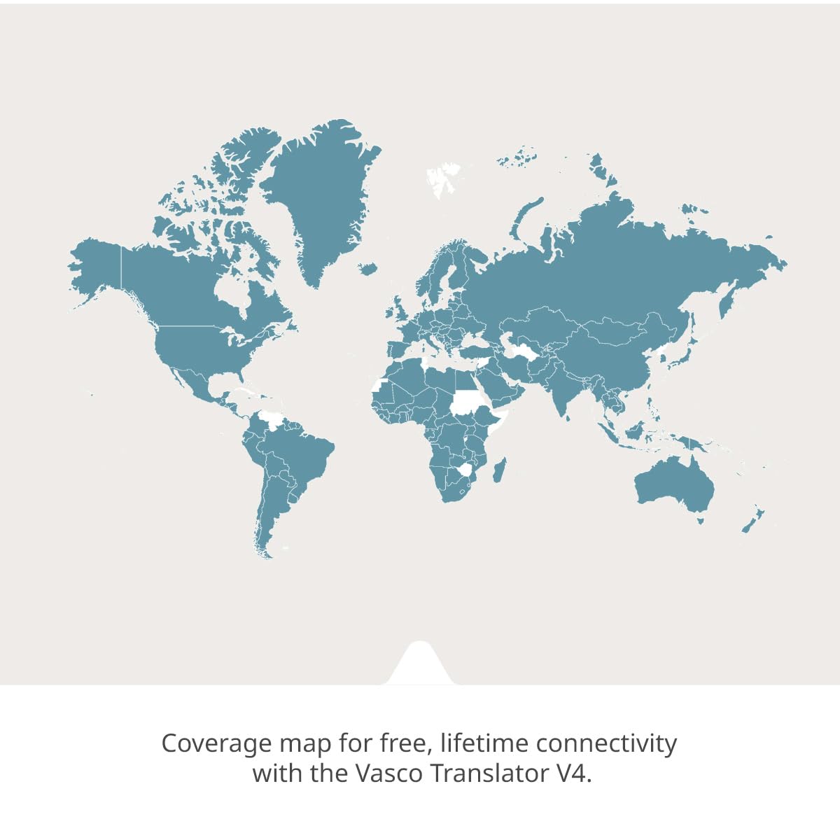 Vasco V4 Language Translator Device | 108 Languages | Free Lifetime Internet In Almost 200 Countries | Ruby Red