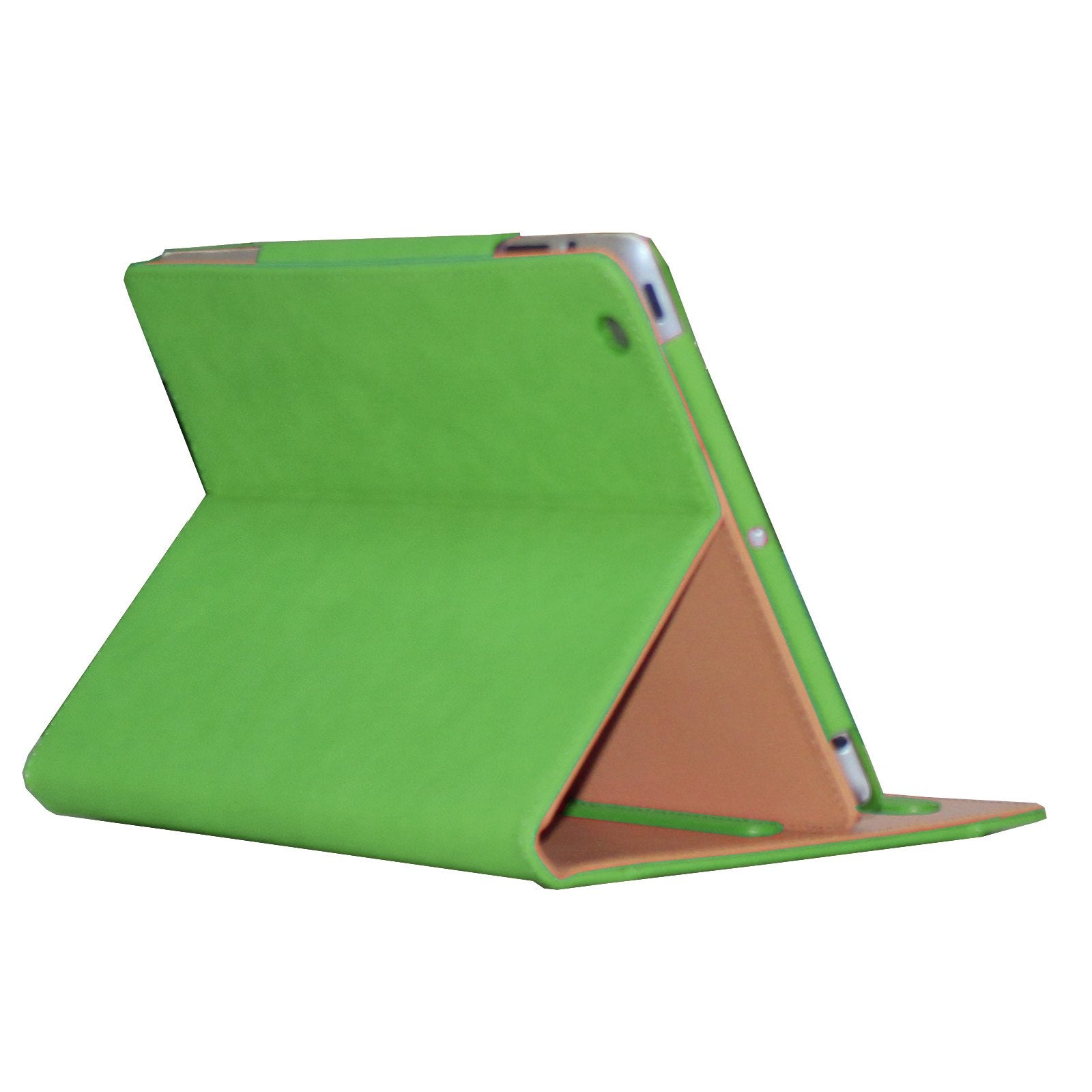 Jytrend Case For Ipad 2/ Ipad 3/ Ipad 4, Multi Angle Viewing Stand Leather Folio Smart Cover With Pocket, Auto Wake Sleep For Ipad 2/3/4 A1395 A1396 A1397 A1403 A1416 A1430 A1458 A1459 A1460 (Green)