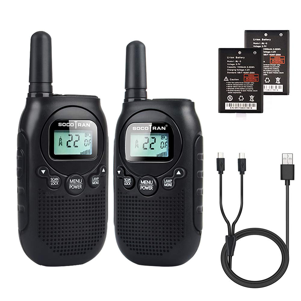 Adults Walkie Talkies Rechargeable Frs Two Way Radios Usb Charge Mini Walky Talky With Rechargeable Battery Long Range 5 Miles W