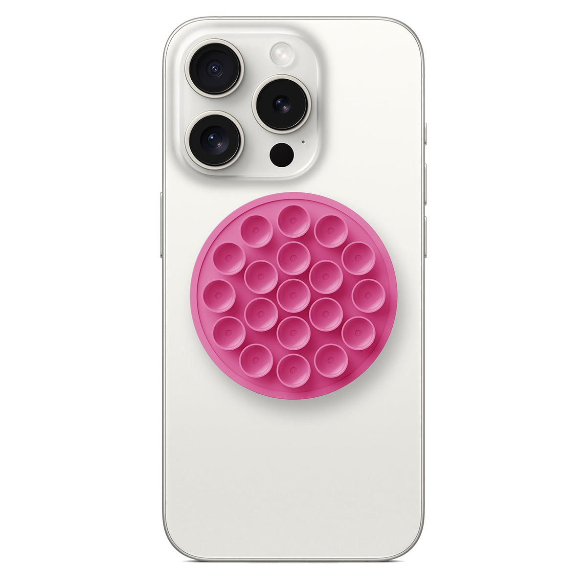Magnetic Suction Phone Mount For Magsafe Case, Octo Cup Buddy Sticky Grip Holder For Iphone And Android, Silicone Stand For Self