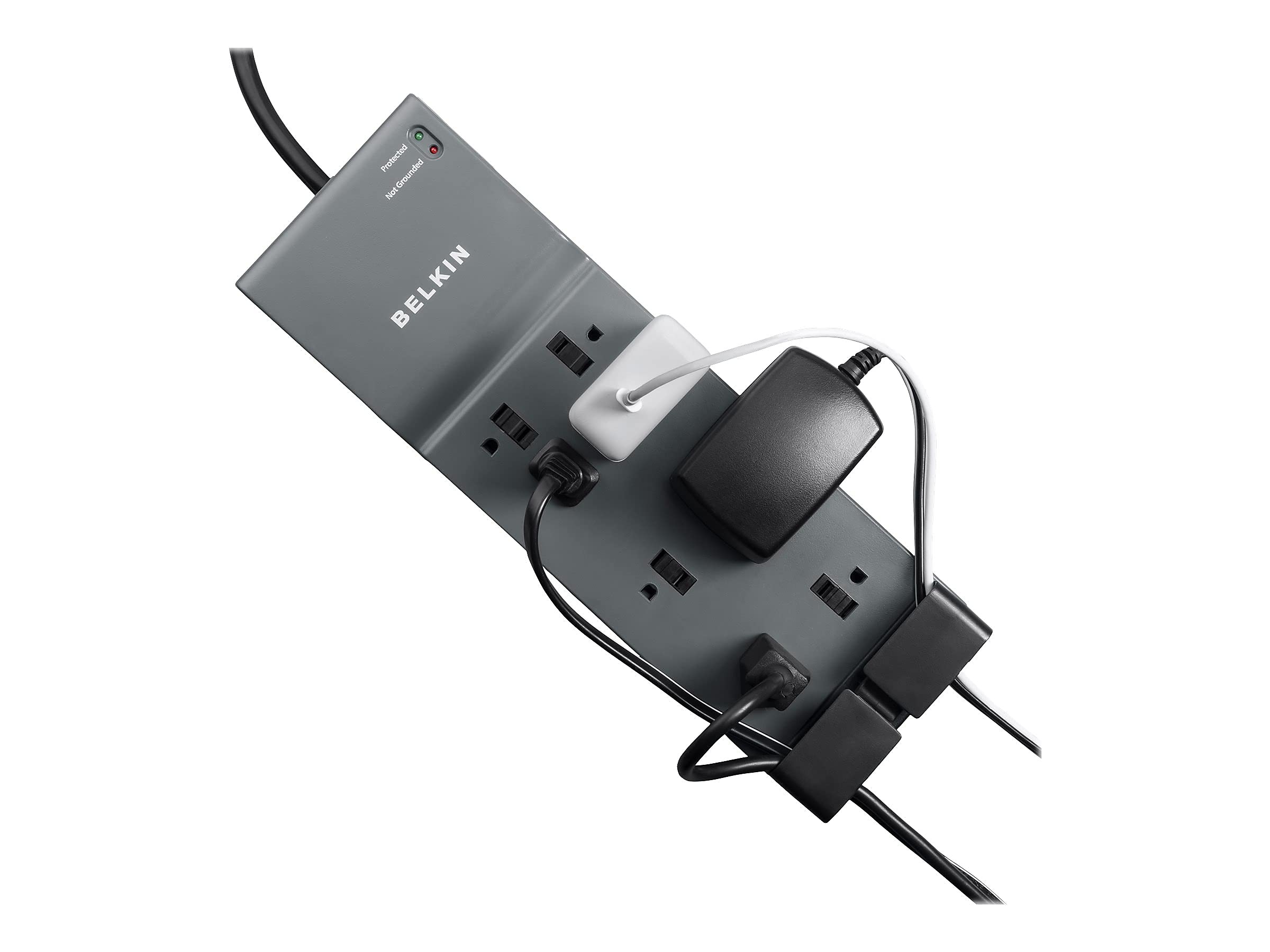 Belkin Be108200 06 Homeoffice Surge Protector (8 Outlet Basic Protection)