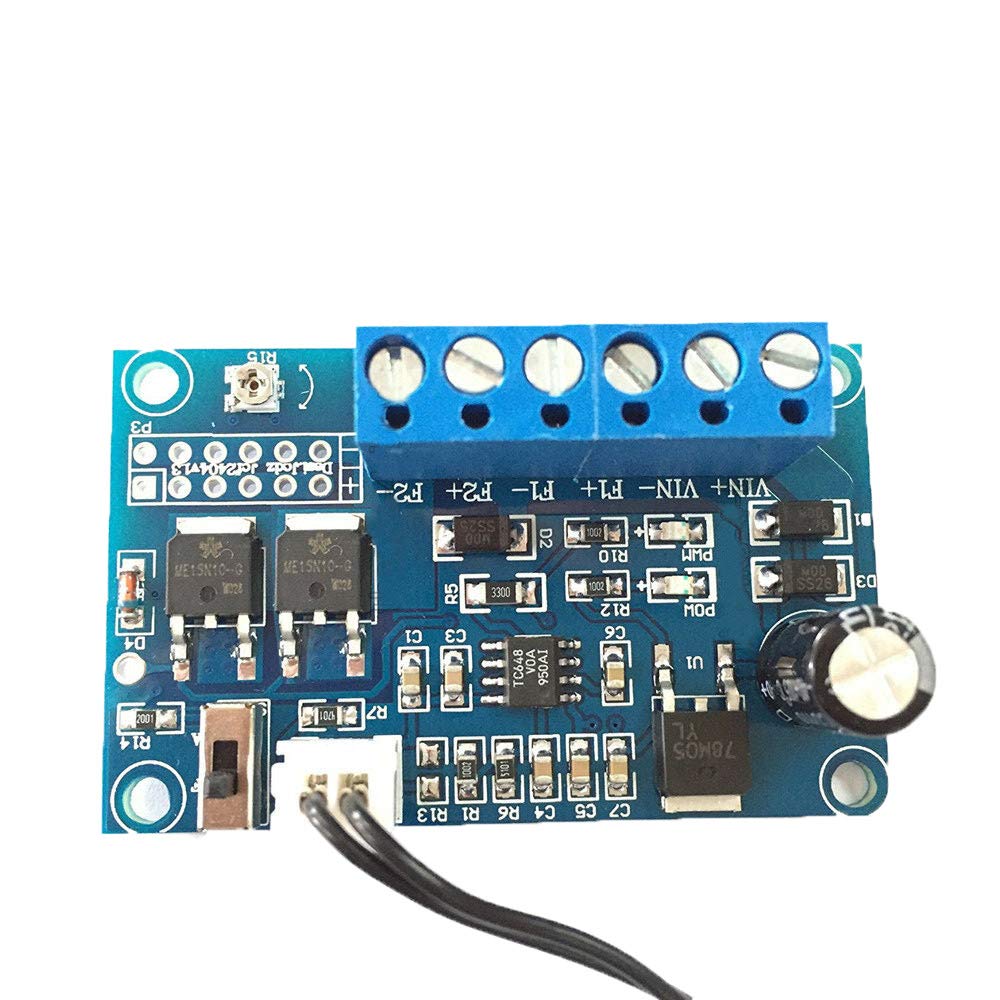 Acxico 1Pcs Dc 12V/24V 4A 2 Way Automatic Pc Cpu Fan Temperature Control Board Pwm Temperature Speed Controller Module