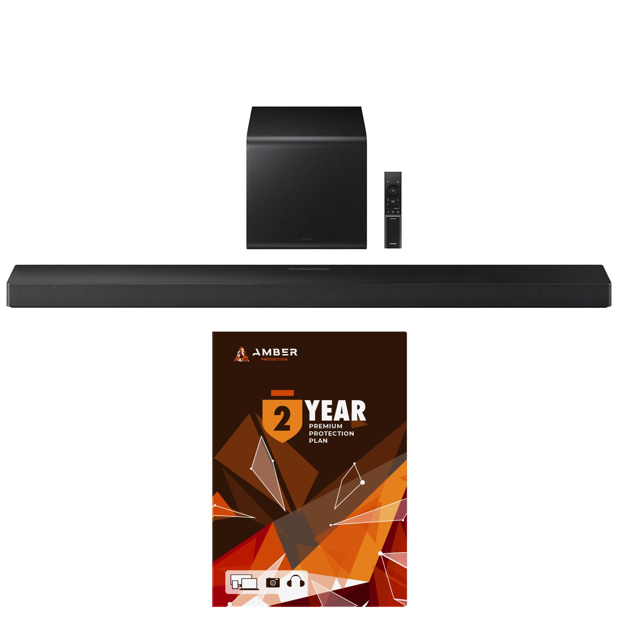 Samsung Hw-Qs700F 3.1.2 Ch Dolby Atmos Soundbar And Subwoofer With 2 Year Amber Protection Plan (2025)