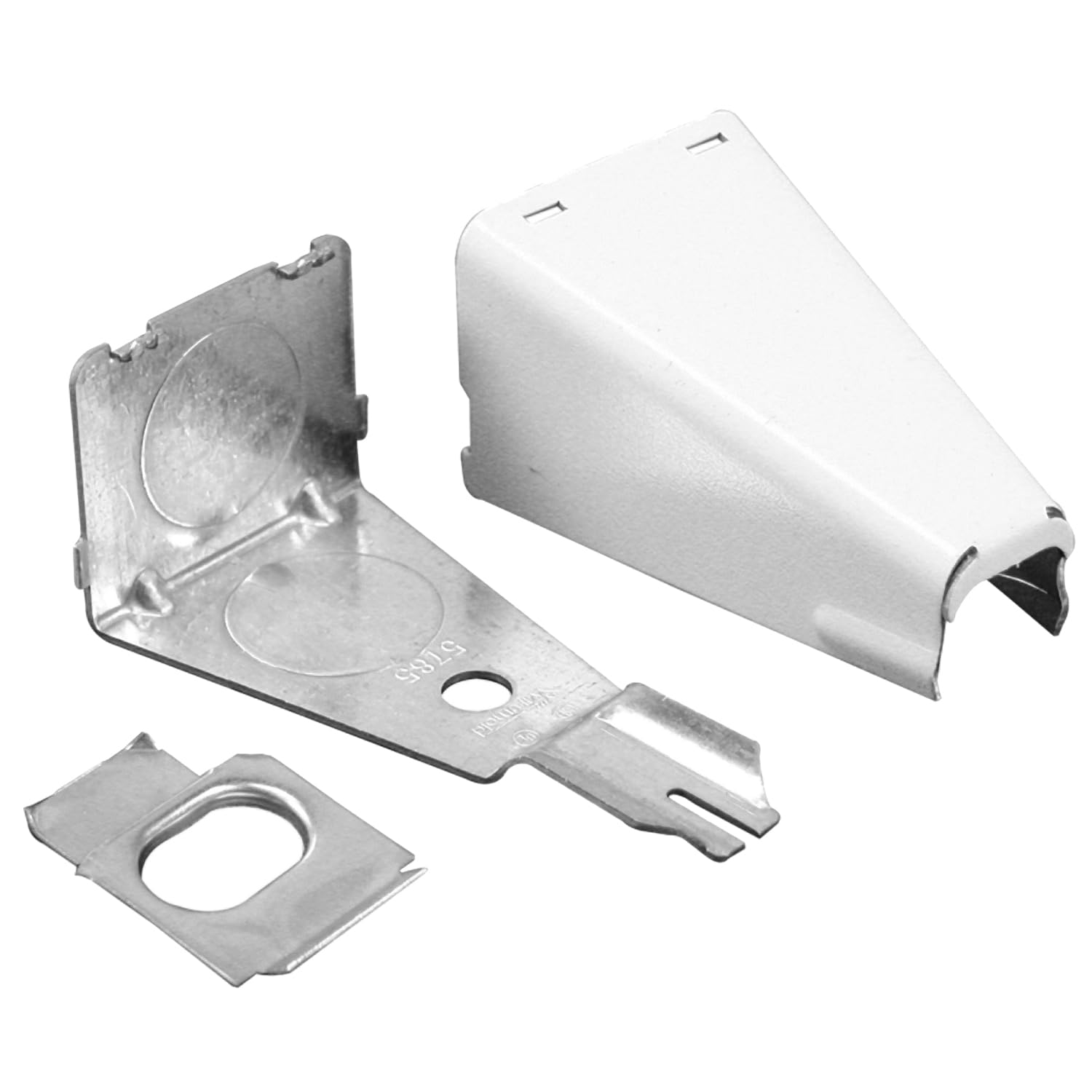 Legrand Wiremold Bw17 Metal Raceway For Extending Power, 700 Series, Transition Fitting For 1/2'' Conduit, White (1 Pack)