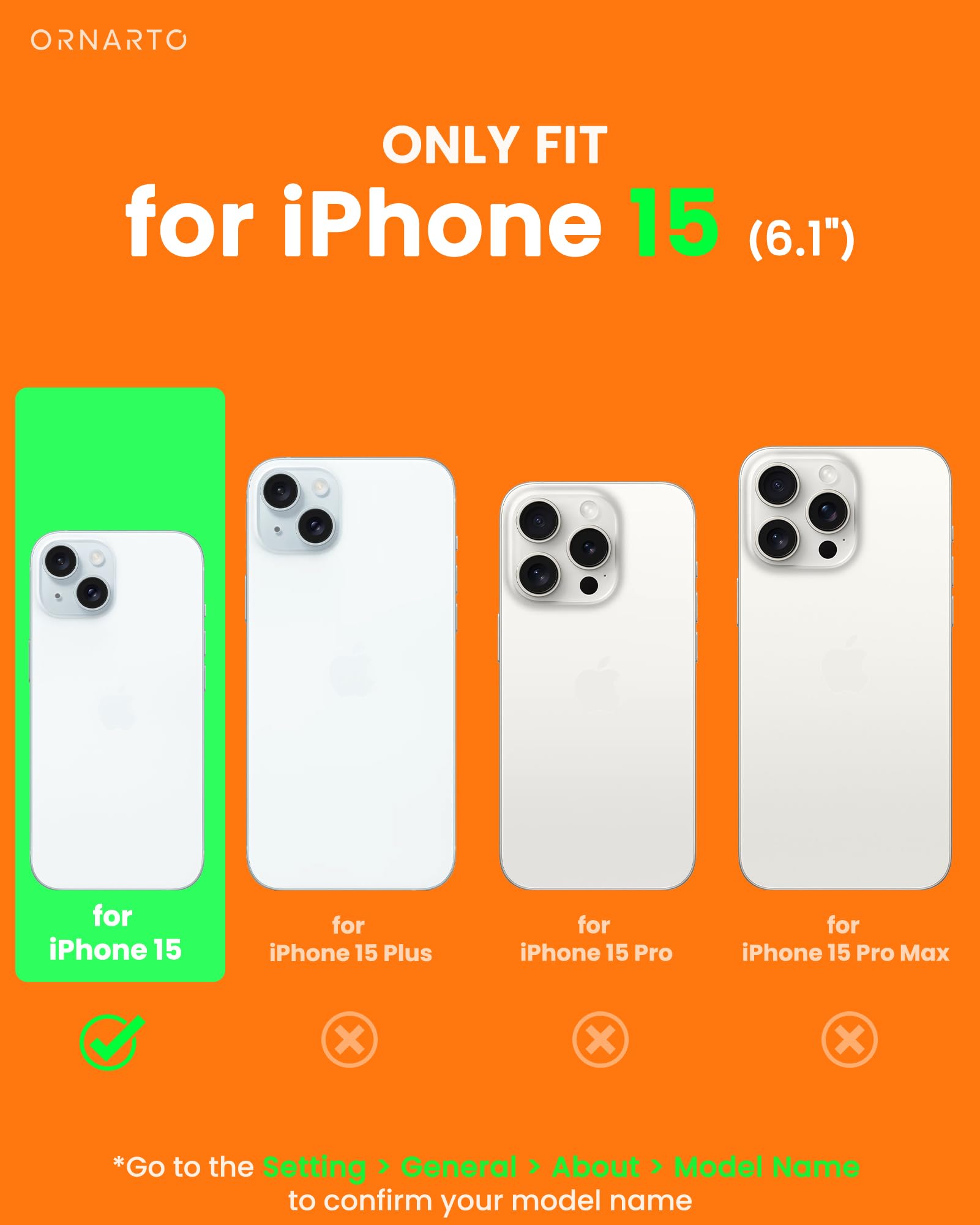 Ornarto Air Case For Iphone 15 Clear, Compatible With Magsafe, Military Grade Drop Protection Cover With Built In Air Pink