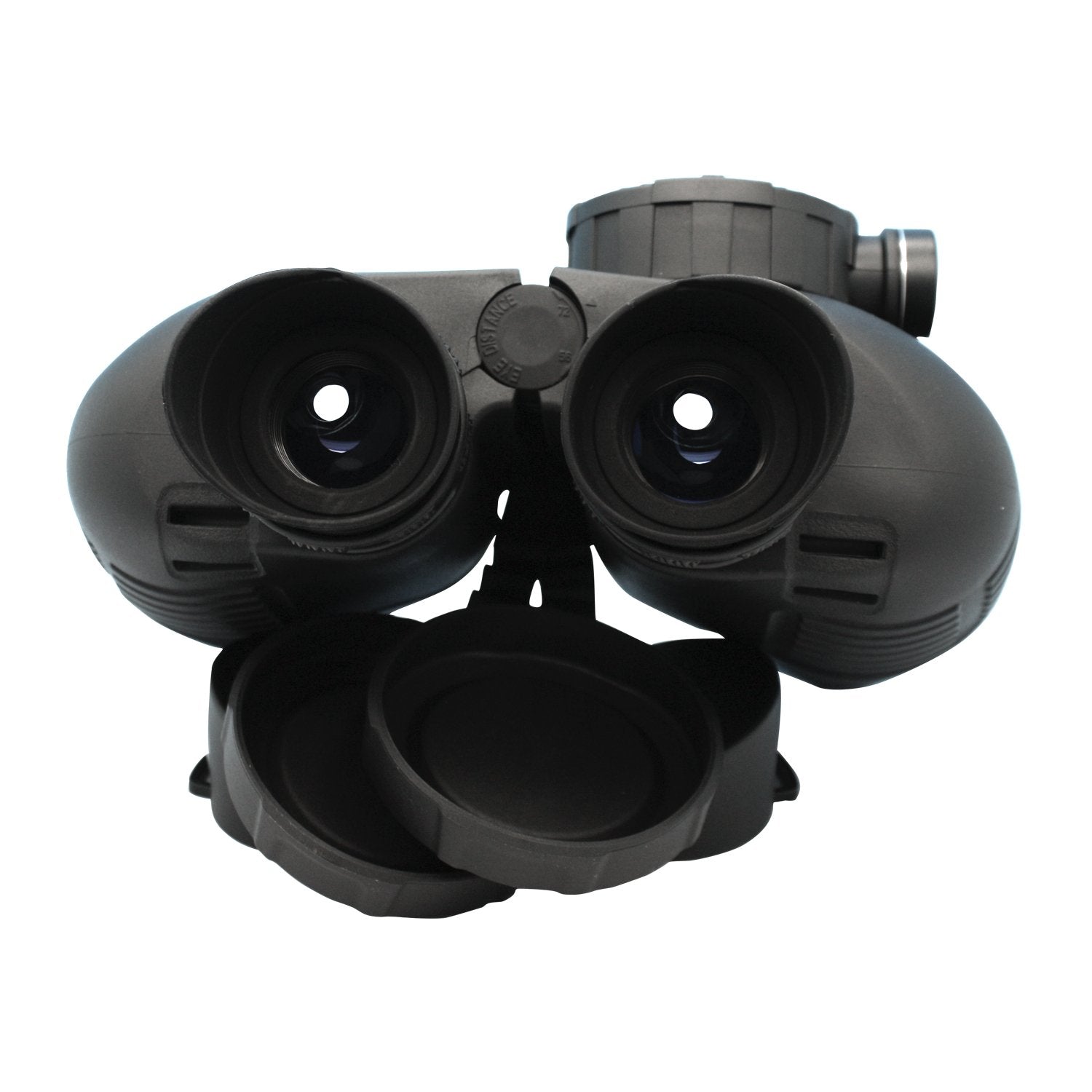 Hooway 7X50 Hd Waterproof Military Marine Binoculars W/Internal Rangefinder & Compass For,Bird Watching,Boating And More(Black)