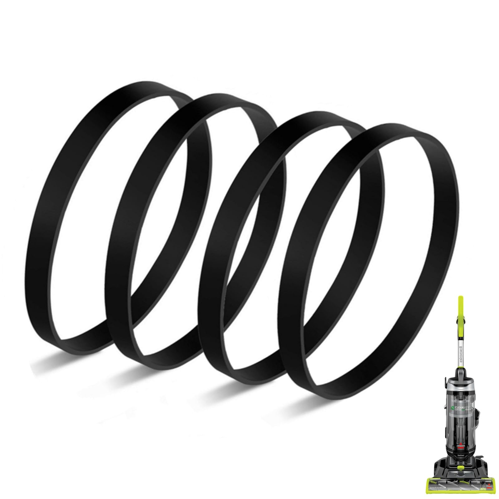 JEDELEOS Replacement Belts for Bissell CleanView Swivel Rewind Pet Reach Upright Vacuum, Fit Models 3198, 3198A, 3197, 3197A, 31