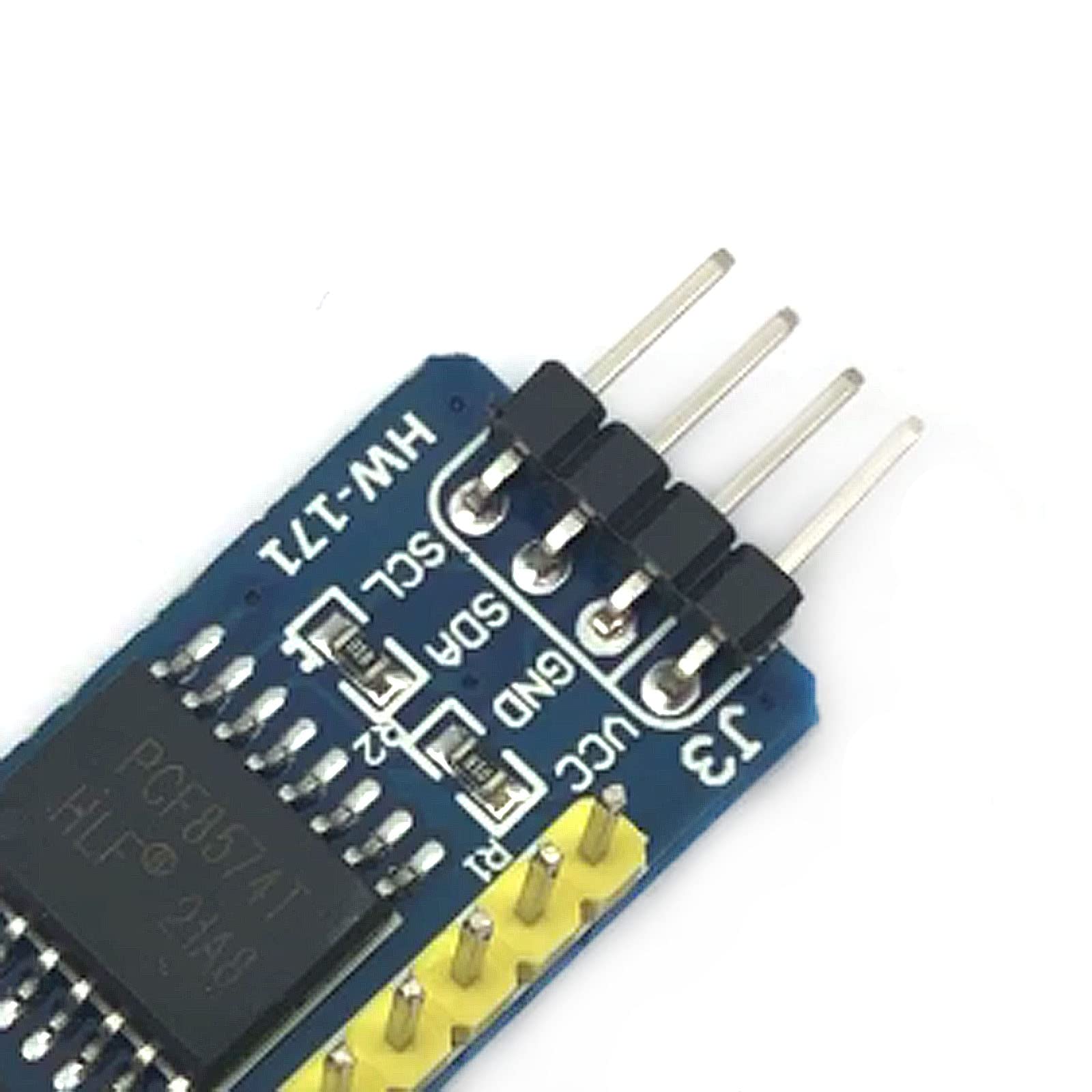 Devmo 5Pcs Pcf8574 I2C Interface 8Bit Io Mcu Expansion Board I/O Expander Iic Bus Evaluation Development Module Compatible With