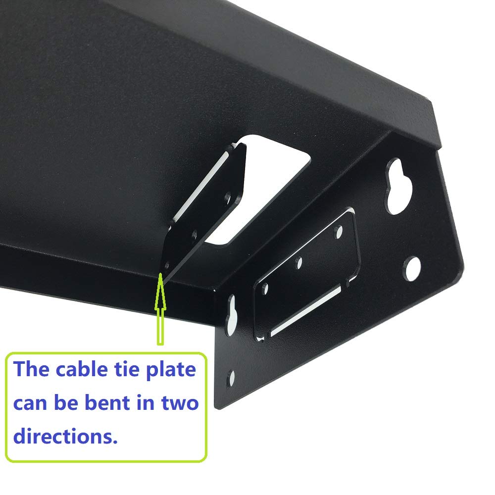 Jingchengmei Portable Electronic Device Mount, Black, Wall Mount Bracket, Compatible With Ptz Cameras, Loading Weight Capacity: