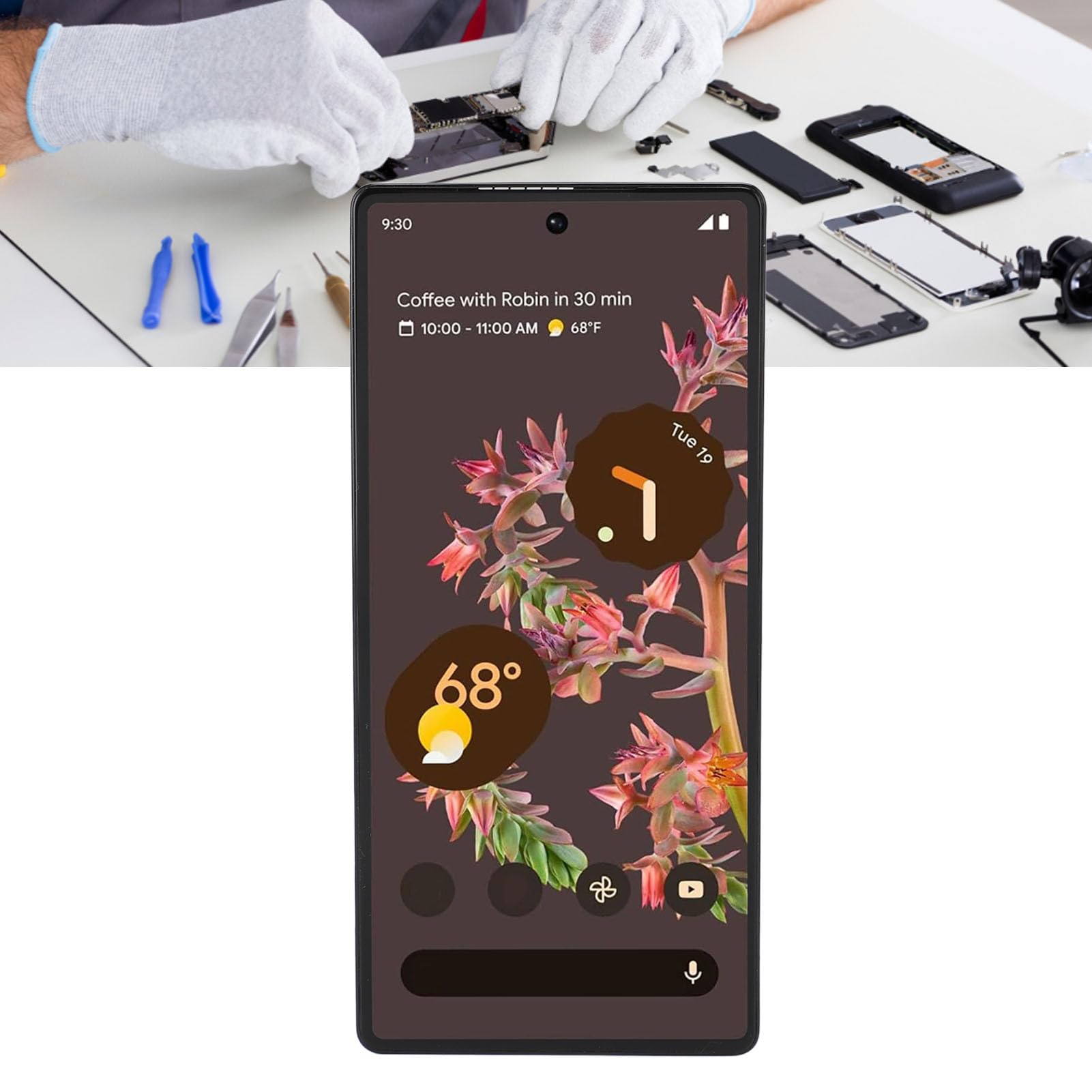 Amoled Screen Replacement Touch Screen Digitizer Assembly Replace Display For Google Pixel 6 5G Gb7N6 G9S9B16 With Repair Tools