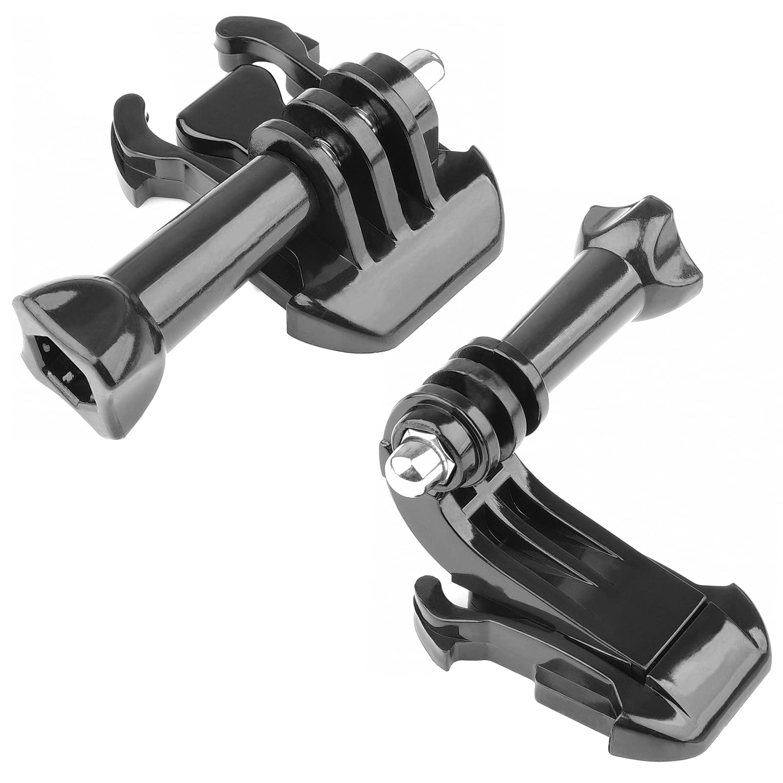 J Hook Buckle Mount For Gopro,Updated Stainless Steel Vertical Surface J Hook+Buckle Clip Quick Release Mount+Long Thumb Screw,