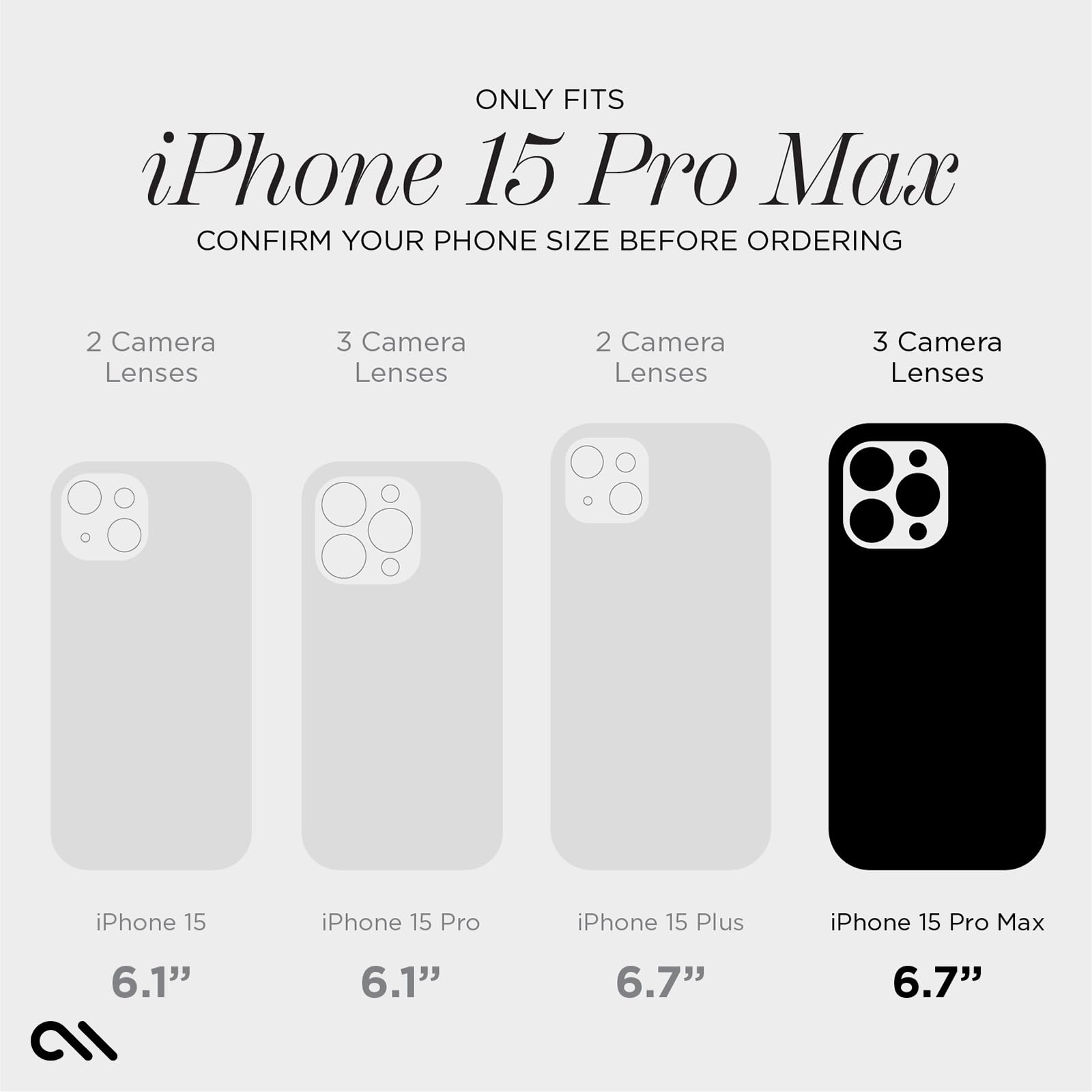 Case Mate Iphone 15 Pro Max Case   Karat Marble [12Ft Drop Protection] [Compatible With Magsafe] Magnetic Cover With Cute Bling