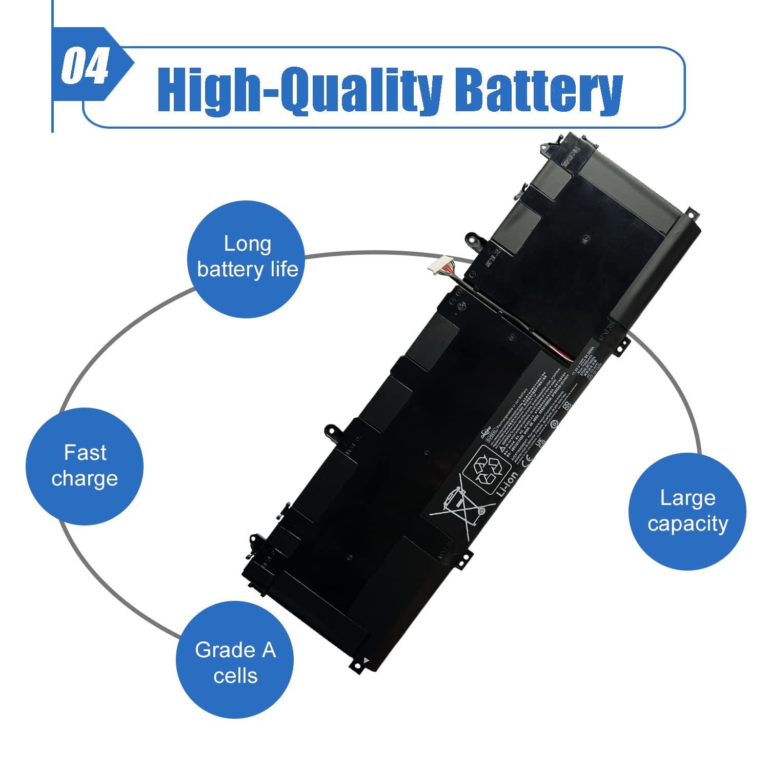 Dentsing Su06Xl L29184 005 Laptop Battery Replace For Hp Spectre X360 15 Df0033Dx 15 Df1033Dx Convertible 15 Df0Xxx Series Noteb