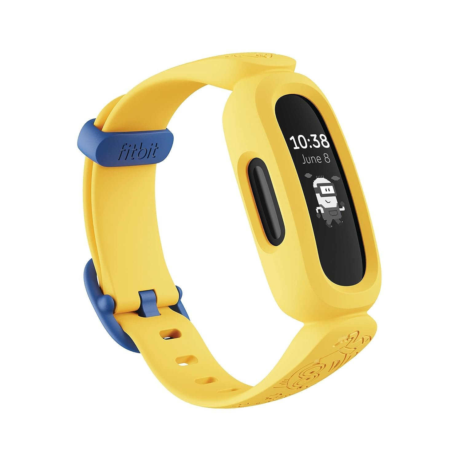 Fitbit Ace 3 Activity Tracker For Kids 6+, Minions Special Edition, Yellow, One Size