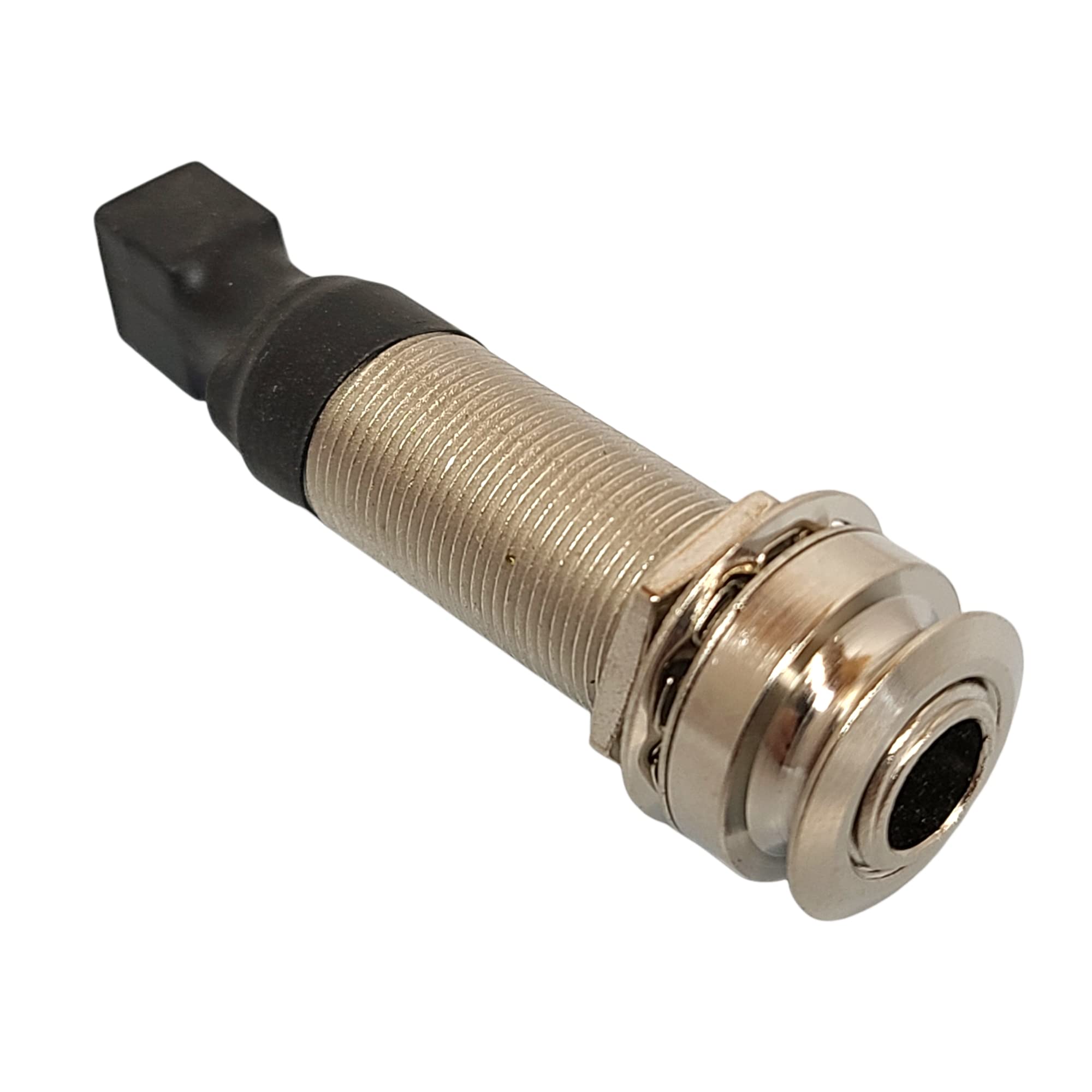 Acoustic Guitar Piezo Pickup Jack Built In Rod Piezo Pickup 1/8 (2.5Mm) Input Jack With 1/4'' (6.35Mm) Output Endpin Jack