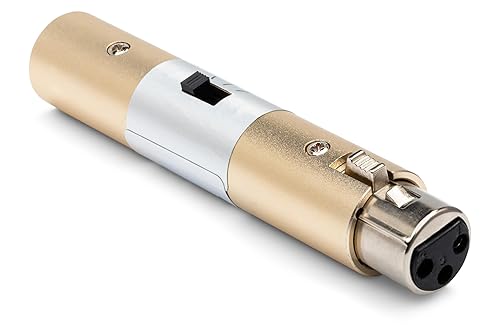 Hosa Att 448 Input Attenuator, Xlr3F To Xlr3M